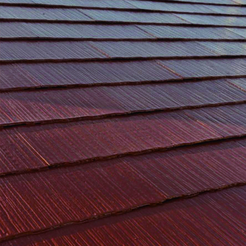 遮熱塗装施工例