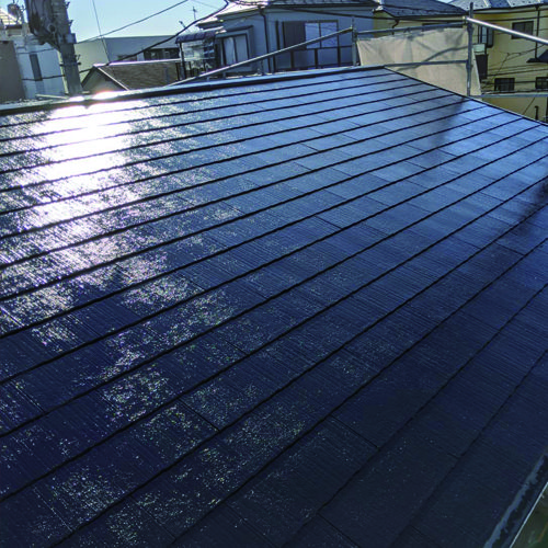 無機塗装施工例