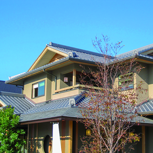 無機塗装施工例